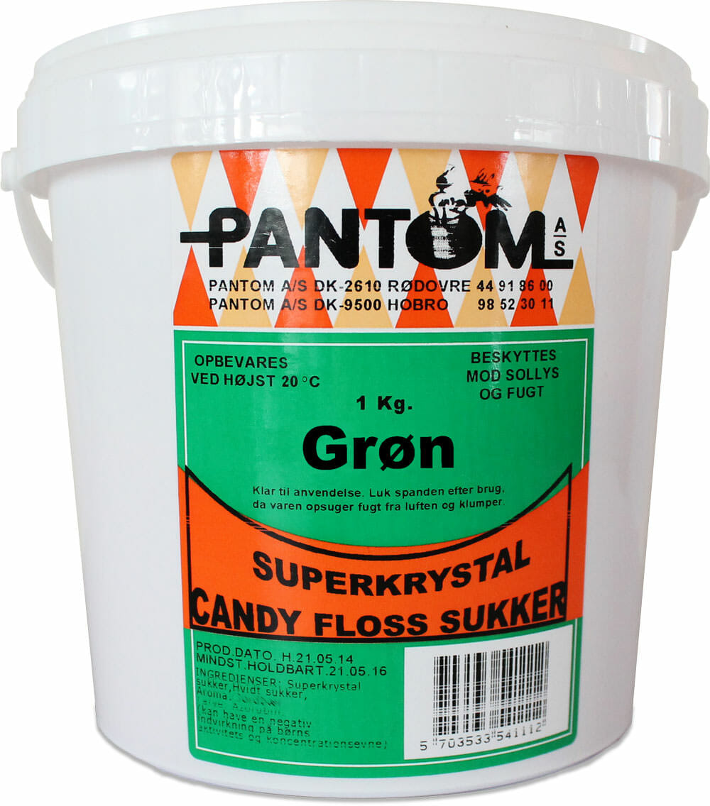 Green Cotton Candy For Your Party Needs Pantom